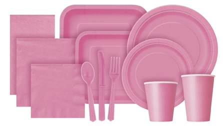 Hot Pink Partyware