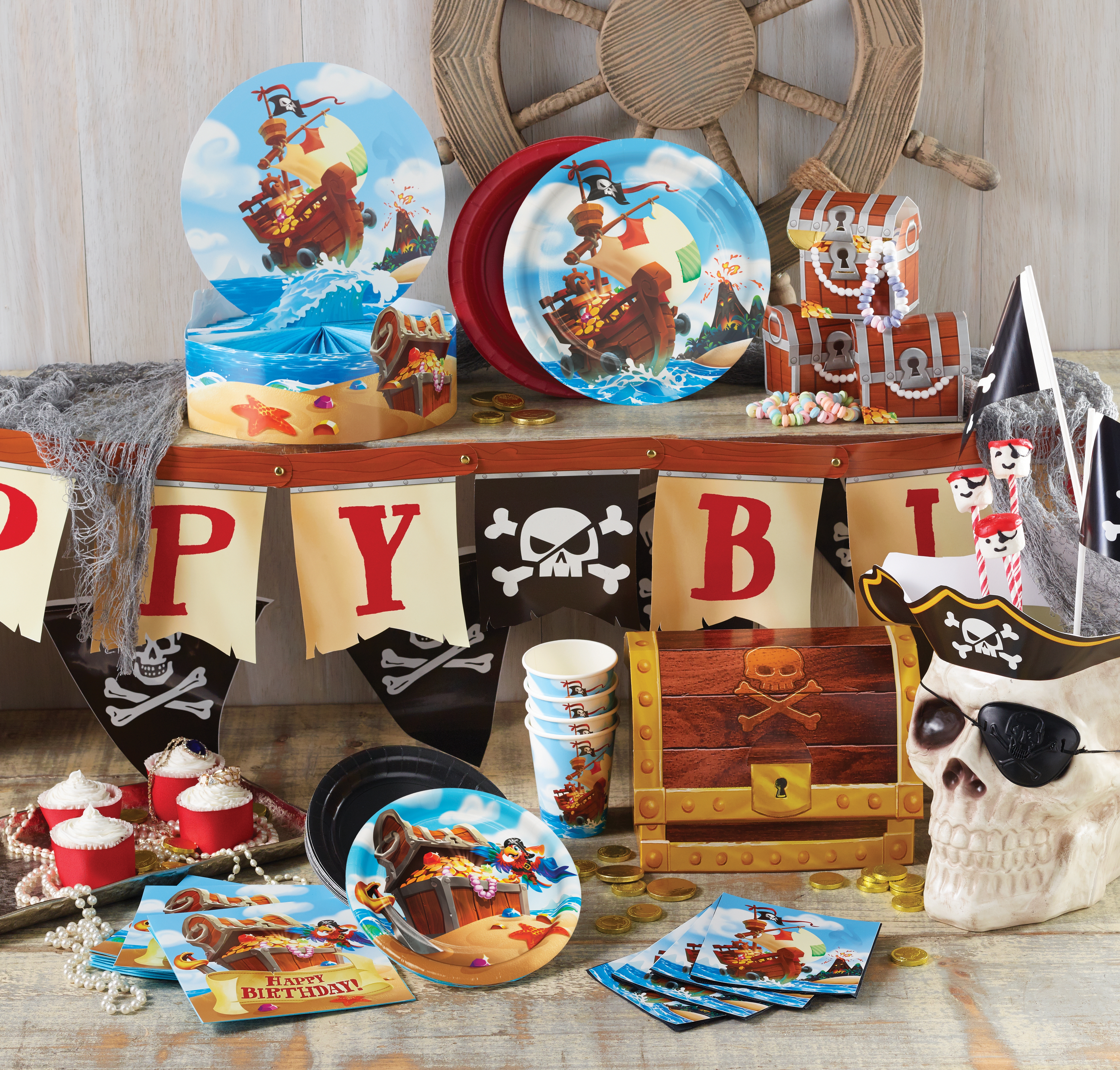Pirate's Treasure Map Party