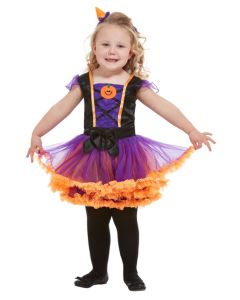 Toddler Pumpkin Witch Costume 
