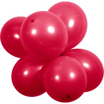 Red Latex Balloons - 6pk