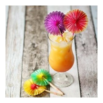 Sunflower Cocktail Picks - 24pk