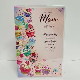 With Love, Mam Happy Mother's Day Card - Each