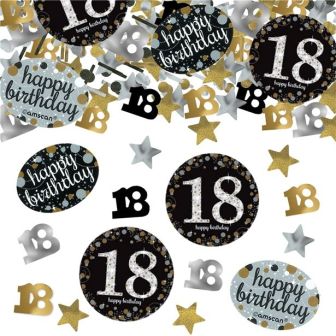 Sparkling Celebration Age 18 Confetti - 34g