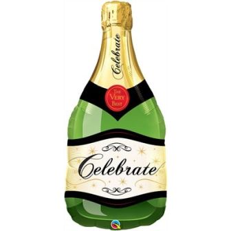 Celebrate Champagne Bottle Balloon