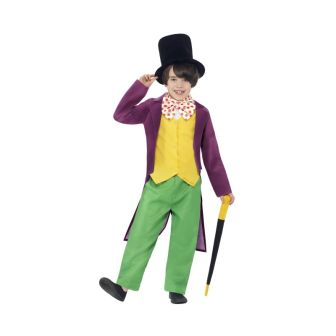 Roald Dahl Willy Wonka Costume - Large 