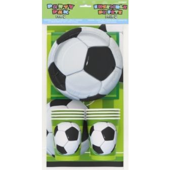 Football Party Pack for 8 people