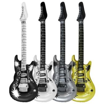 Inflatable Guitar Assorted Colours