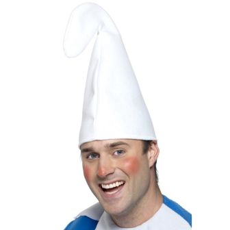 Gnome Hat White