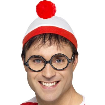 Where's Wally? Instant Kit Red & White with Hat & Glasses