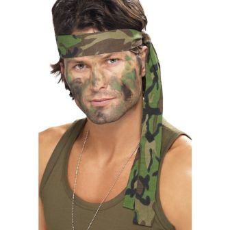 Army Headband Camouflage 150cm x 4cm