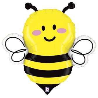 Just Bee Cute Large Foil Balloon - 34"