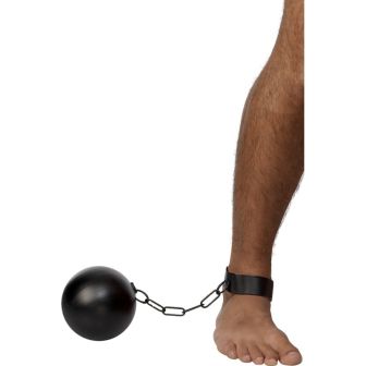 Ball and Chain for Convicts and Stags Black