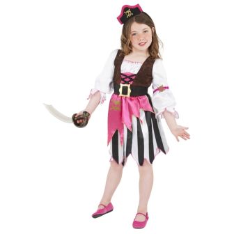 Pirate Girl Costume - Small