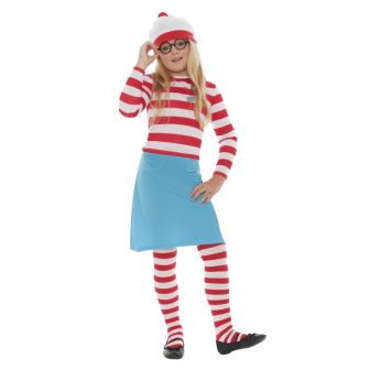 Where's Wally? Wenda Child Costume - Large