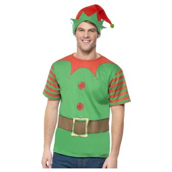 Elf Instant Kit Green with T-Shirt & Hat