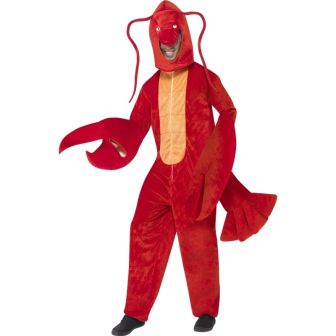 Lobster Costume Red with All in One & Hood