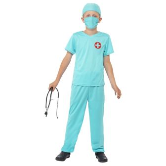 Surgeon Childs Costume -  Age 4-6 Years 