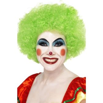 Crazy Clown Wig Green 120g