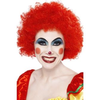 Crazy Clown Wig Red 120g