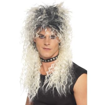 Hard Rocker Wig Blonde Long Tousled