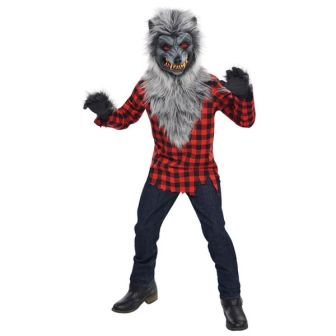 Hungry Howler Werewolf Costume Age 12- 14 Years 