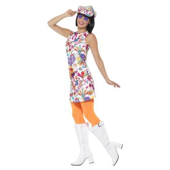 60s Groovy Chick Costume (XL)