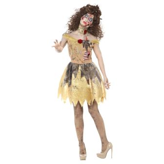 Zombie Golden Fairytale Costume - Medium