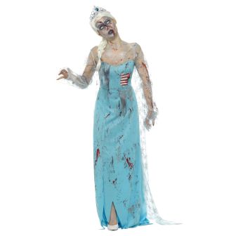 Zombie Froze to Death Costume - X-Small