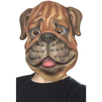 Dog Mask Brown EVA