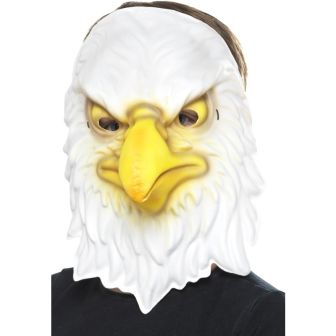 Eagle Mask White & Yellow EVA