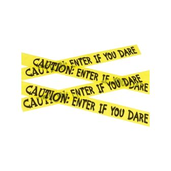 Caution Tape Enter If You Dare - 6m