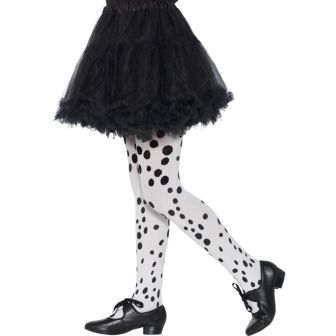 Dalmatian Tights Childs, Age 6-12