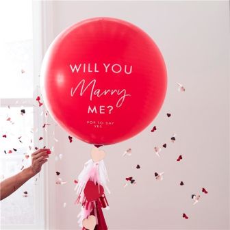 Will You Marry Me Balloon Kit 