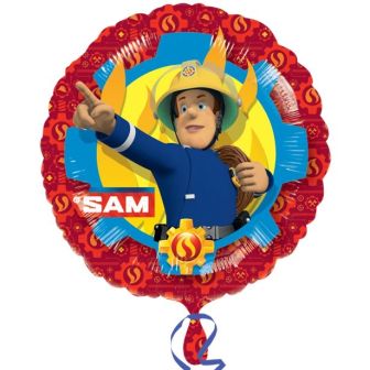 Fireman Sam To The Rescue Foil Balloon - 18"