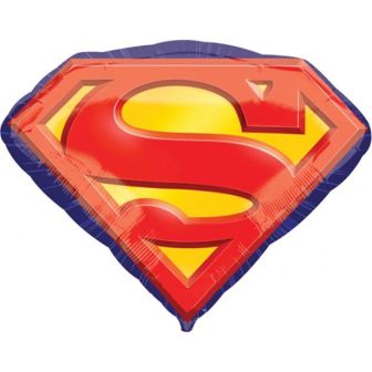 Superman Emblem SuperShape Balloon - 31'' Foil