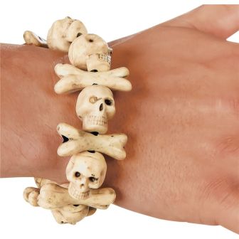 Skull and Bones Bracelet