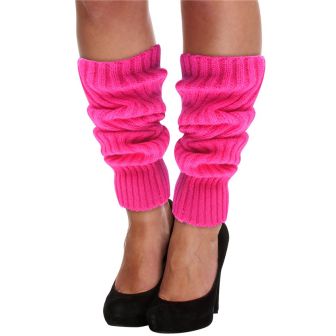 Neon Pink leg Warmers