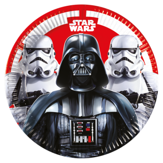 Star Wars Paper Party Plates - 23cm