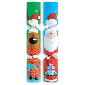 Santa & Friends Mini Crackers - 9pk