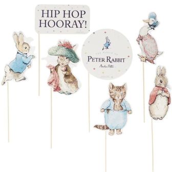 Peter Rabbit Classic Tableware Party Photo Props