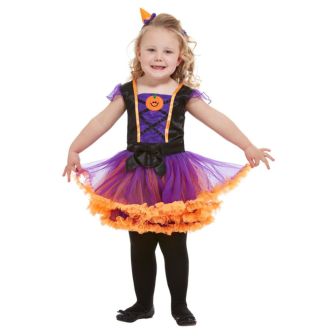 Toddler Pumpkin Witch Costume 