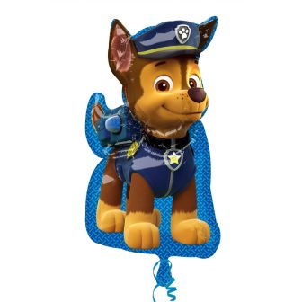 Paw Patrol Chase Supershape Foil Balloon - 23" 