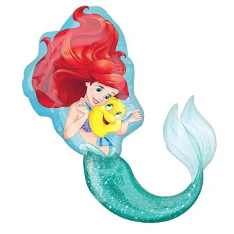 Disney Little Mermaid Large Balloon - 34" Foil