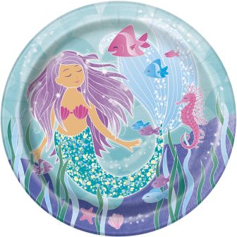 Magical Mermaid 9" Plates