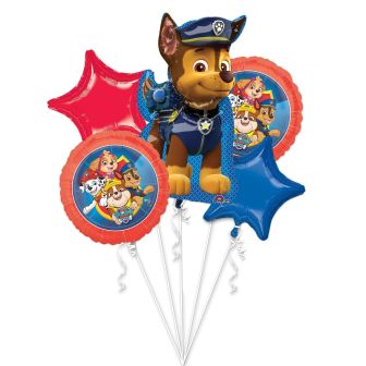 Paw Patrol Foil Balloon Bouquet - 5 Piece 