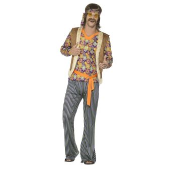 60's Hippie Singer Costume - M