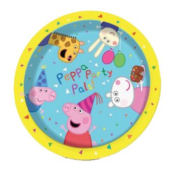 Peppa Pig Party Plates - 23cm