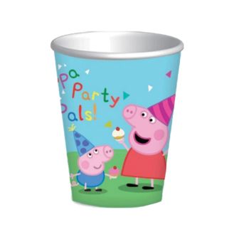 Peppa Pig Paper Cups - 260ml