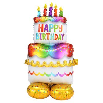 Airloonz Birthday Cake Balloon