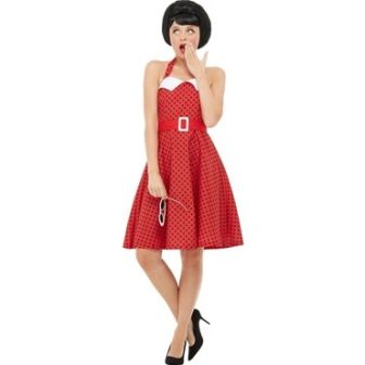 50s Rockabilly Pin Up Costume - Small